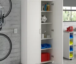 System Build Evolution Selden 36" Utility Storage Cabinet -Home Furniture Store 810465104 2