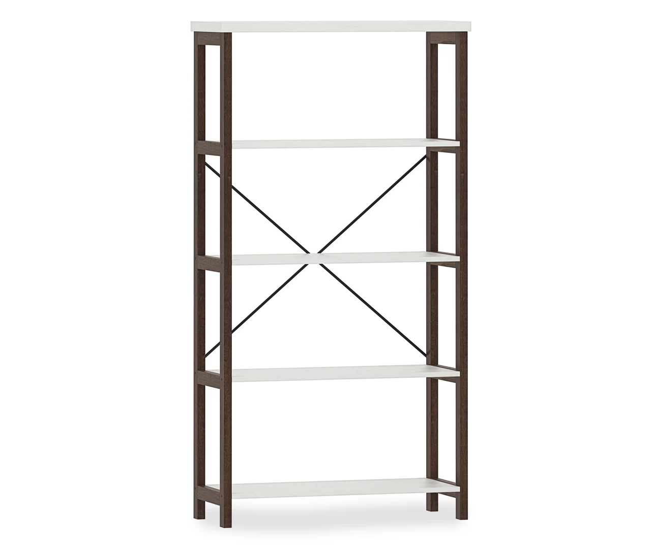 Farmhouse 5-Tier Bookshelf Farmhouse 5-Tier Bookshelf -Home Furniture Store 810465179 3
