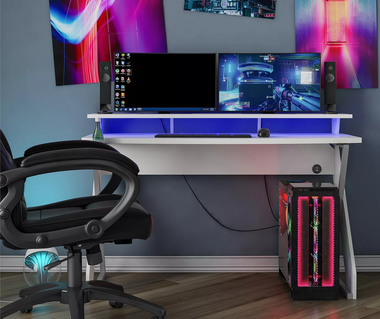 NTense Xtreme Gaming Desk NTense Xtreme Gaming Desk -Home Furniture Store 810483177