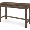 Arlenbry Gray 2-Drawer Desk