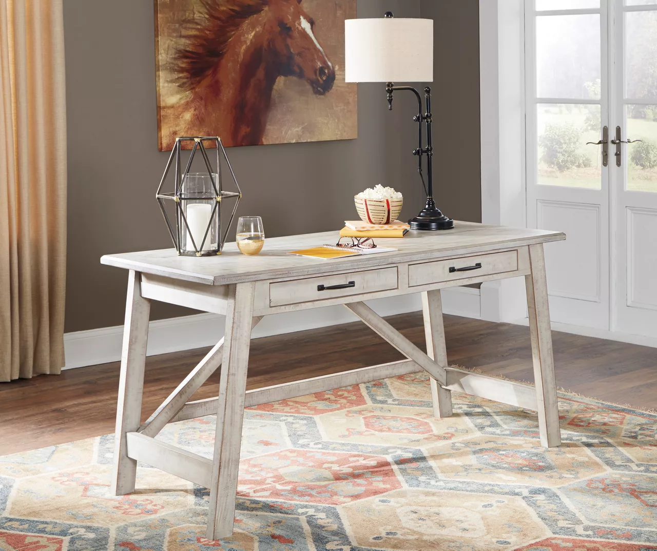 Carynhurst Whitewash Desk Carynhurst Whitewash Desk -Home Furniture Store 810485167