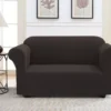 Chocolate Loveseat Sofa Slipcover -Home Furniture Store 810498489 2