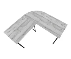 Monarch X Leg L-Shaped Corner Desk 18 Monarch X Leg L-Shaped Corner Desk -Home Furniture Store 810502797 4