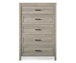 Silverton Oak 5-Drawer Dresser