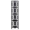 Monarch Geometric 4-Shelf Corner Bookcase -Home Furniture Store 810512948 2