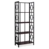 Espresso Square 4-Shelf Open Bookcase -Home Furniture Store 810512950 2