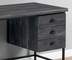 Monarch Reclaimed 3-Drawer Computer Desk 7 Monarch Reclaimed 3-Drawer Computer Desk -Home Furniture Store 810512955 4