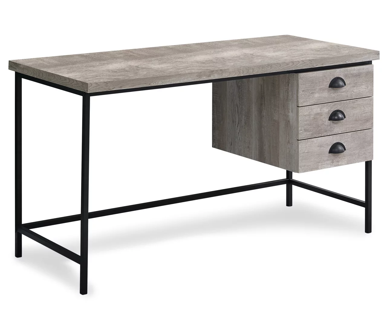 Monarch Reclaimed 3-Drawer Computer Desk Monarch Reclaimed 3-Drawer Computer Desk -Home Furniture Store 810512956 2