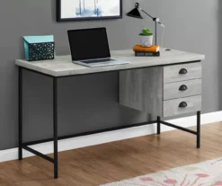 Monarch Reclaimed 3-Drawer Computer Desk 14 Monarch Reclaimed 3-Drawer Computer Desk -Home Furniture Store 810512957 1