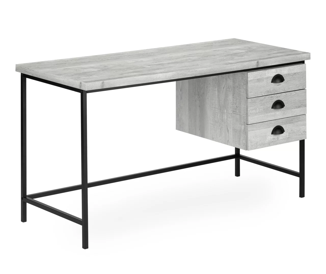 Monarch Reclaimed 3-Drawer Computer Desk Monarch Reclaimed 3-Drawer Computer Desk -Home Furniture Store 810512957 2