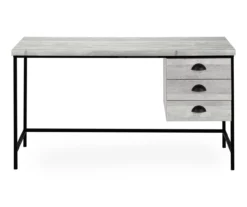 Monarch Reclaimed 3-Drawer Computer Desk 13 Monarch Reclaimed 3-Drawer Computer Desk -Home Furniture Store 810512957 3