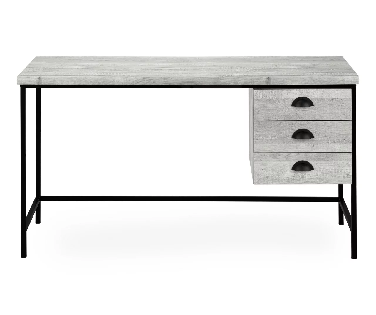 Monarch Reclaimed 3-Drawer Computer Desk Monarch Reclaimed 3-Drawer Computer Desk -Home Furniture Store 810512957 3