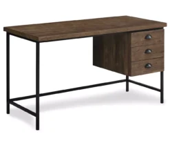 Monarch Reclaimed 3-Drawer Computer Desk 5 Monarch Reclaimed 3-Drawer Computer Desk -Home Furniture Store 810512958 2