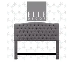 Gray Celeste Upholstered Queen Headboard -Home Furniture Store 810513487