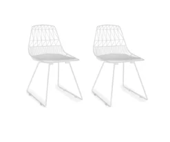 Vivi Metal Dining Chairs, 2-Pack -Home Furniture Store 810513498 1