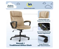 Serta Hannah Office Chair -Home Furniture Store 810513511 A0 2