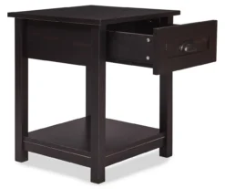 Baily Black Nightstand -Home Furniture Store 810513516 5