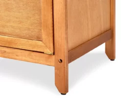 Alcott Light Brown Side Table With Drawer -Home Furniture Store 810513518 11