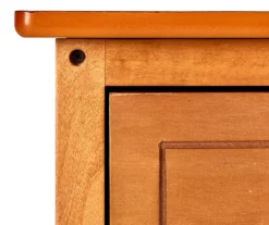 Alcott Light Brown Side Table With Drawer -Home Furniture Store 810513518 14