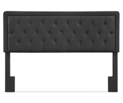Charcoal Gray Amery Upholstered King Headboard -Home Furniture Store 810513527 10