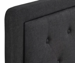 Charcoal Gray Amery Upholstered King Headboard -Home Furniture Store 810513527 7