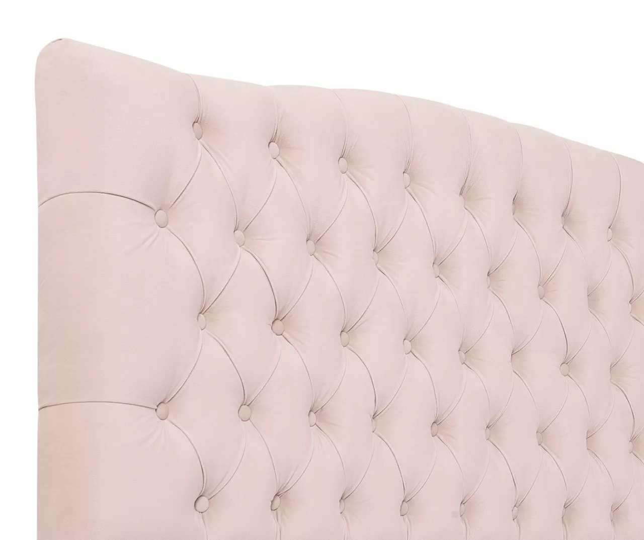 French Blush Pink Celeste Upholstered King Headboard French Blush Pink Celeste Upholstered King Headboard -Home Furniture Store 810513528 4