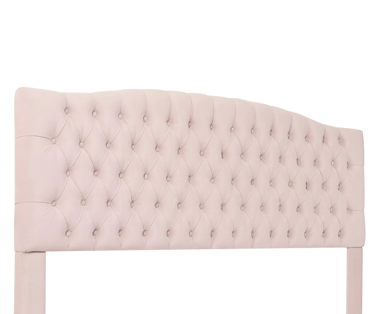 French Blush Pink Celeste Upholstered King Headboard French Blush Pink Celeste Upholstered King Headboard -Home Furniture Store 810513528 5