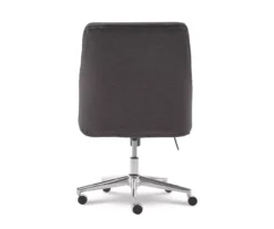 Leighton Dark Gray Memory Foam Fabric Office Chair -Home Furniture Store 810513537 12