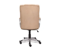 Fawn Tan Linen Executive Office Chair -Home Furniture Store 810513549 7