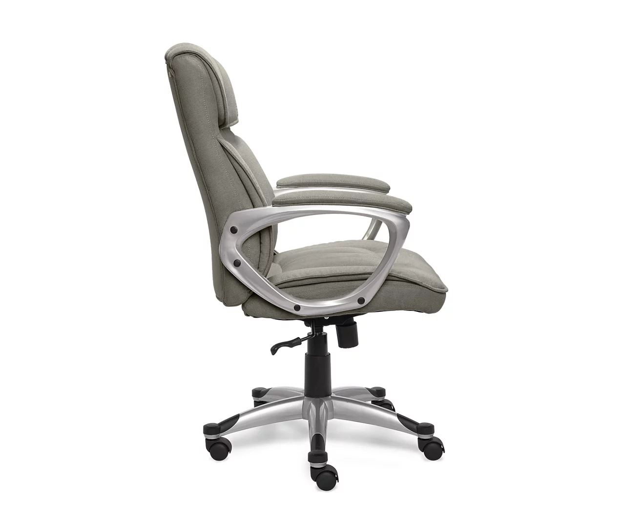 Glacial Gray Linen Executive Office Chair Glacial Gray Linen Executive Office Chair -Home Furniture Store 810513550 5
