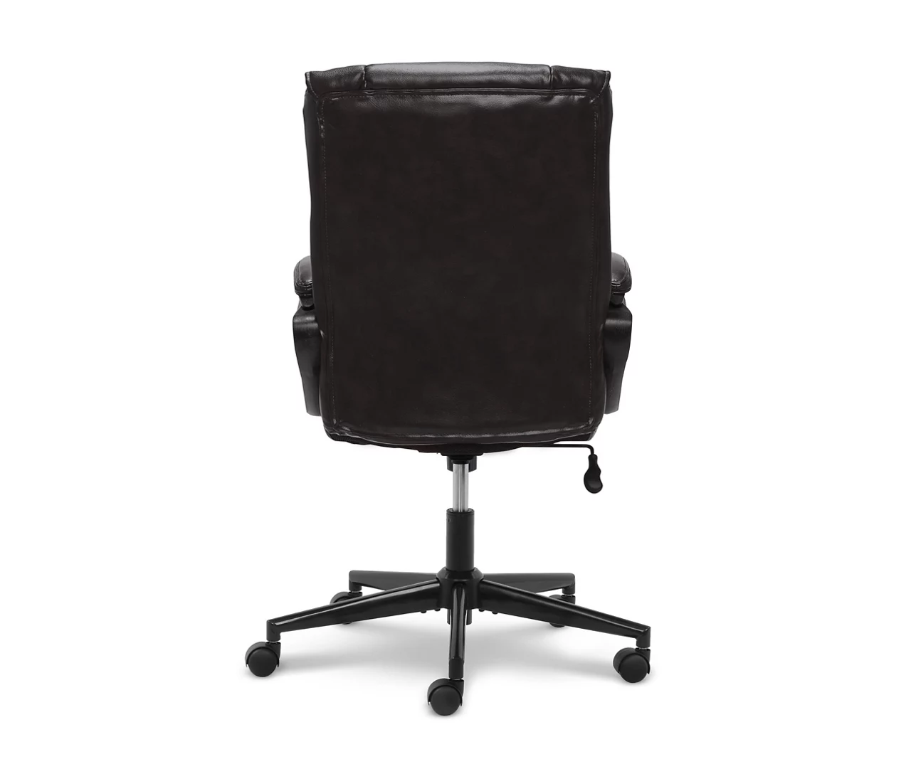 Hannah Black Bonded Leather Office Chair Hannah Black Bonded Leather Office Chair -Home Furniture Store 810513552 13