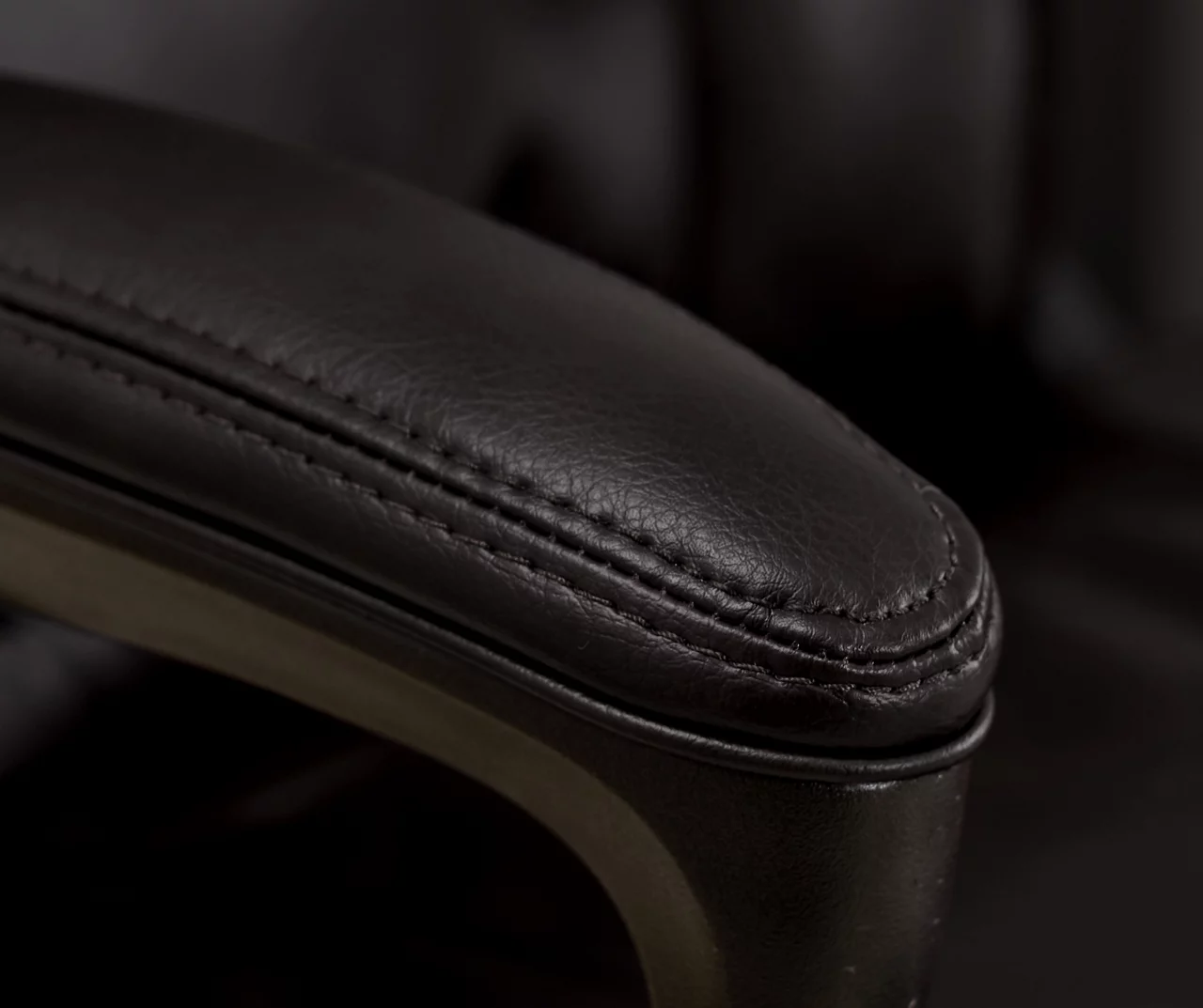 Hannah Black Bonded Leather Office Chair Hannah Black Bonded Leather Office Chair -Home Furniture Store 810513552 6