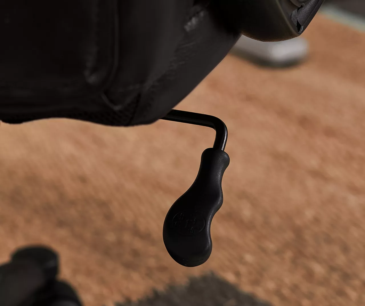 Hannah Black Bonded Leather Office Chair Hannah Black Bonded Leather Office Chair -Home Furniture Store 810513552 8