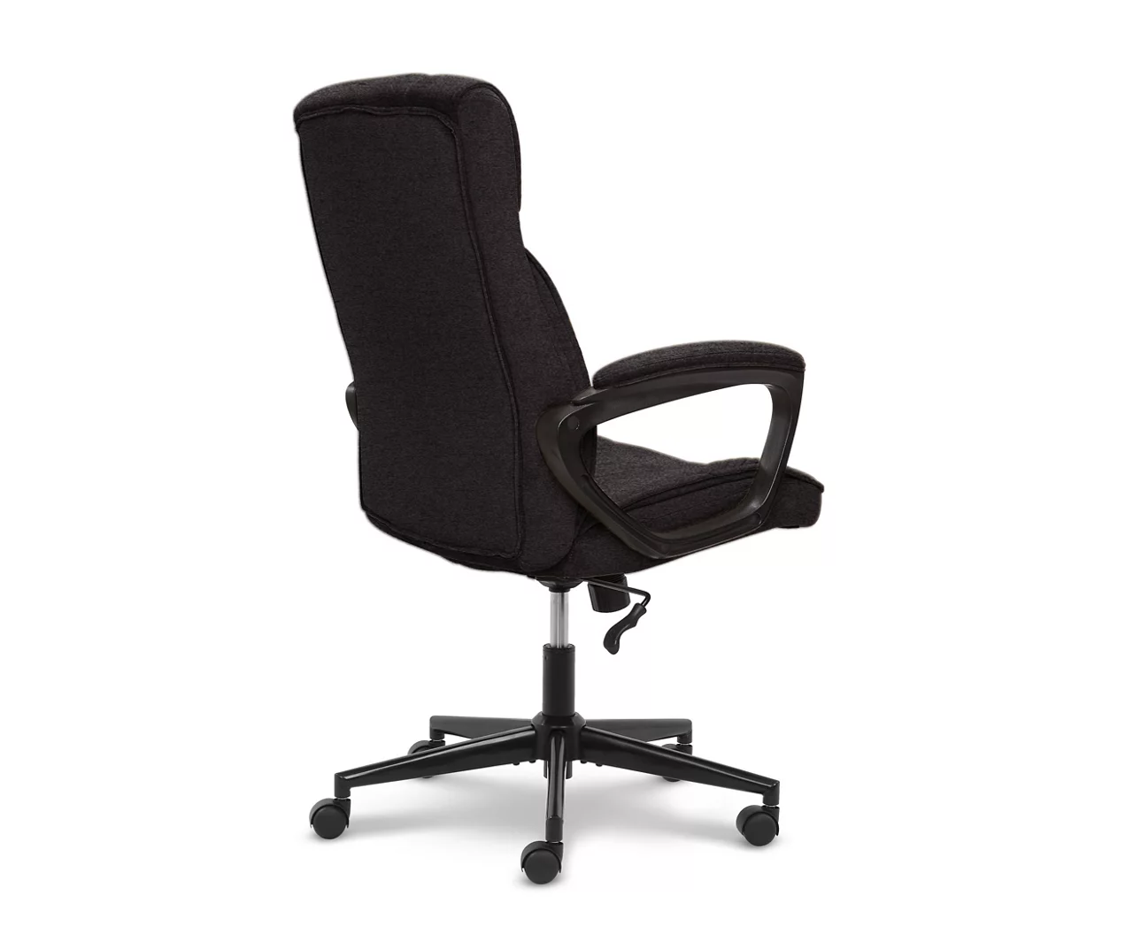 Hannah Charcoal Gray Microfiber Office Chair Hannah Charcoal Gray Microfiber Office Chair -Home Furniture Store 810513553 11