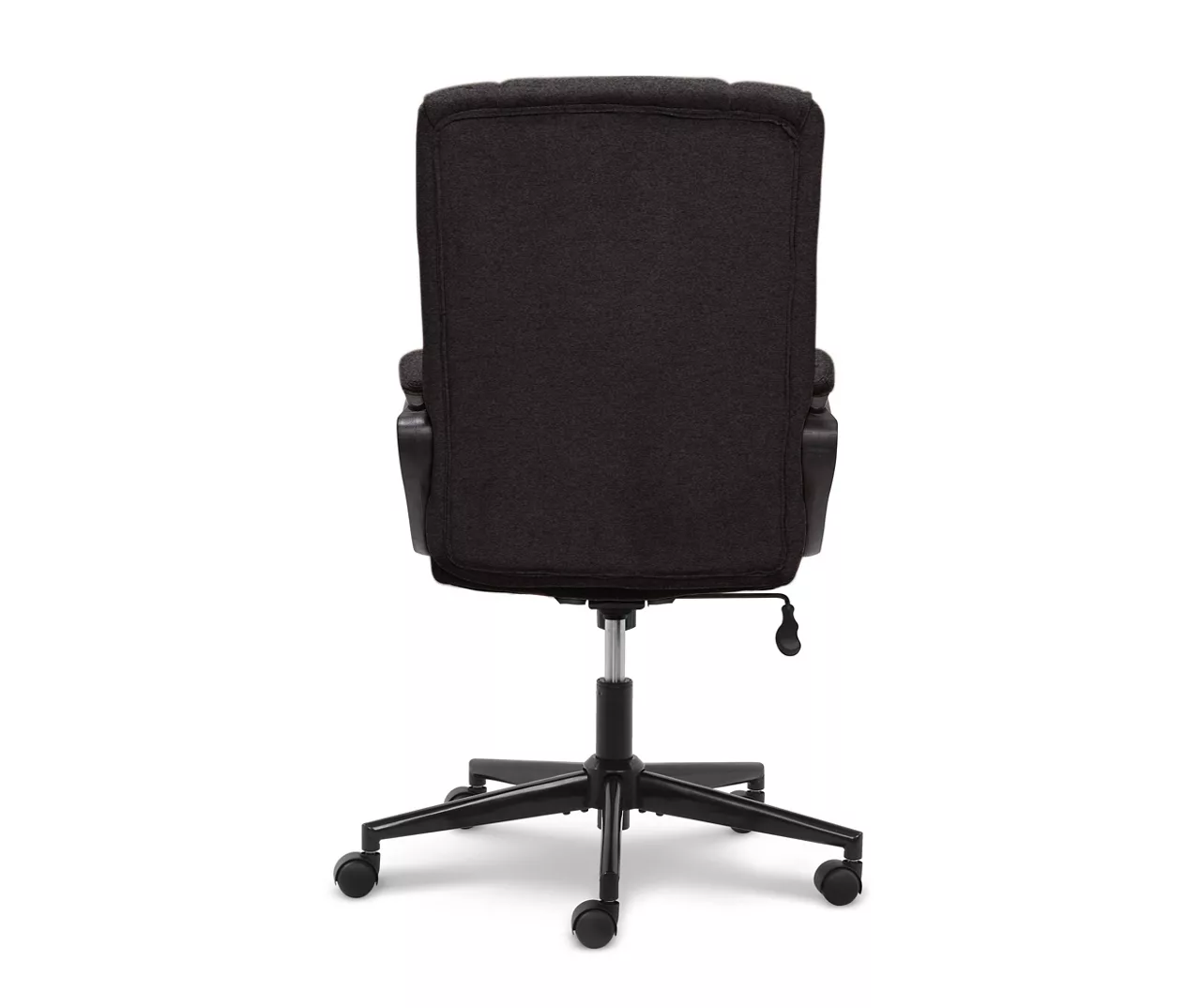 Hannah Charcoal Gray Microfiber Office Chair Hannah Charcoal Gray Microfiber Office Chair -Home Furniture Store 810513553 12