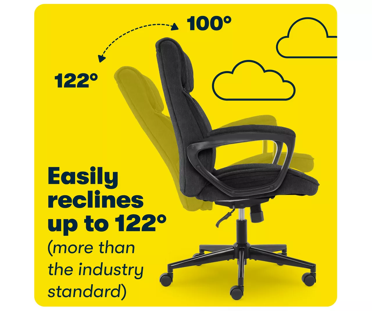 Hannah Charcoal Gray Microfiber Office Chair Hannah Charcoal Gray Microfiber Office Chair -Home Furniture Store 810513553 A0 8