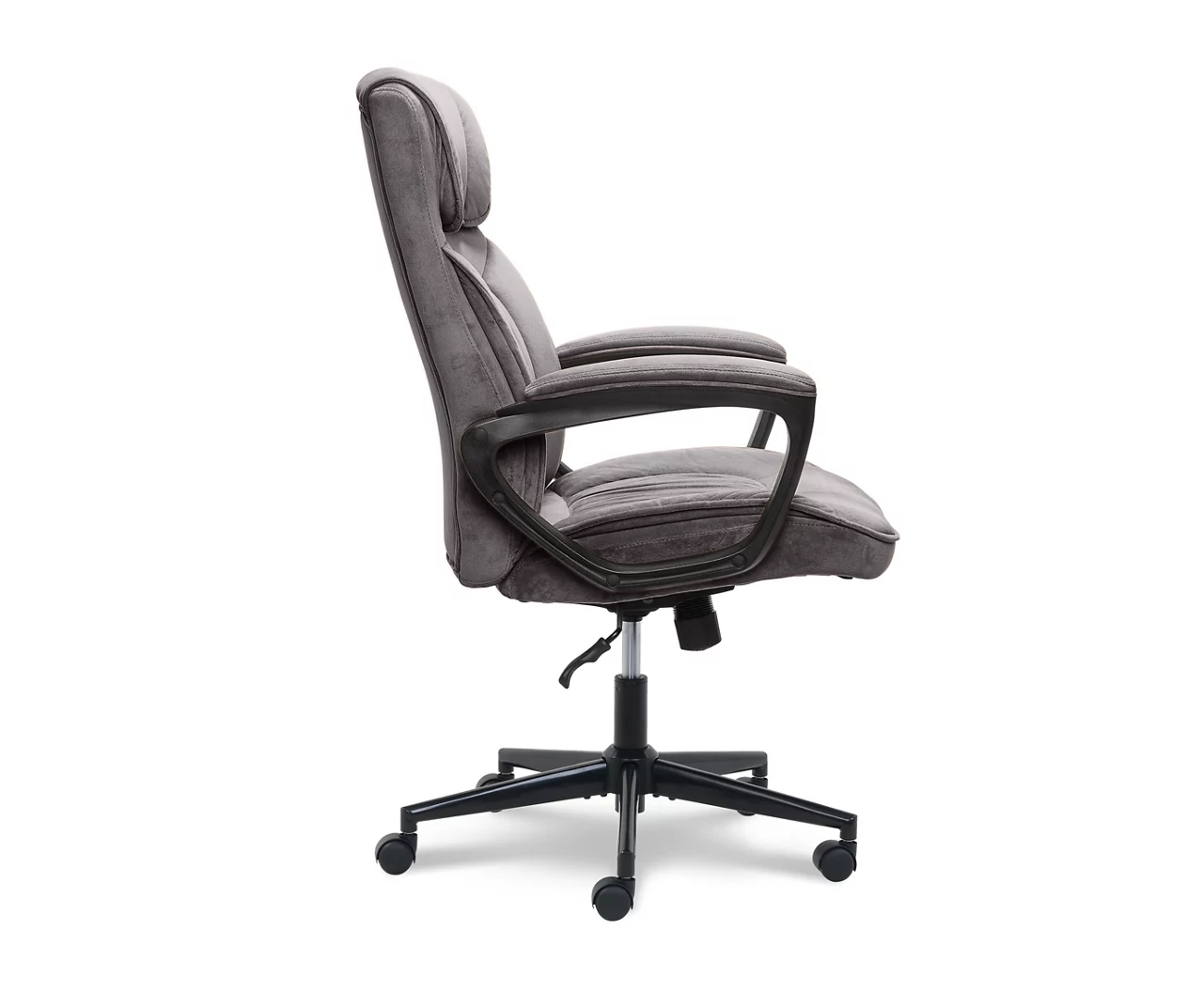 Gray & Black Executive Office Chair Gray & Black Executive Office Chair -Home Furniture Store 810513554 11