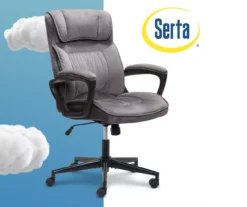 Gray & Black Executive Office Chair 14 Gray & Black Executive Office Chair -Home Furniture Store 810513554