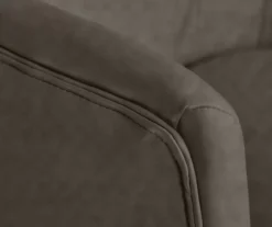 Leighton Gray Memory Foam Bonded Leather Office Chair 14 Leighton Gray Memory Foam Bonded Leather Office Chair -Home Furniture Store 810513560 5