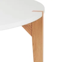 White Round Coffee Table 4 White Round Coffee Table -Home Furniture Store 810513564 7