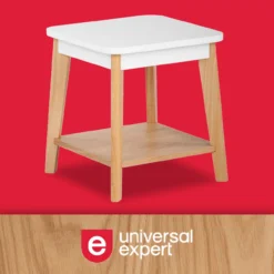 White Square Side Table -Home Furniture Store 810513568