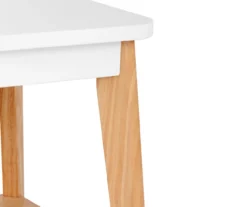 White Square Side Table -Home Furniture Store 810513568 6