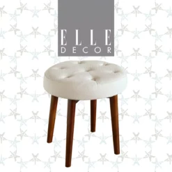 Penelope Tufted Stool -Home Furniture Store 810513572
