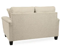 Abinger Cream Loveseat 6 Abinger Cream Loveseat -Home Furniture Store 810519731 2