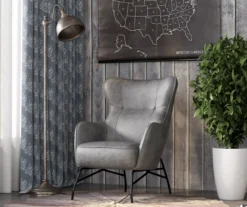 Norwich Badlands Charcoal Accent Chair -Home Furniture Store 810519875 8