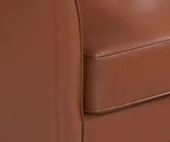 Willow River Hammond Faux Leather Swivel Accent Chair -Home Furniture Store 810519939 3