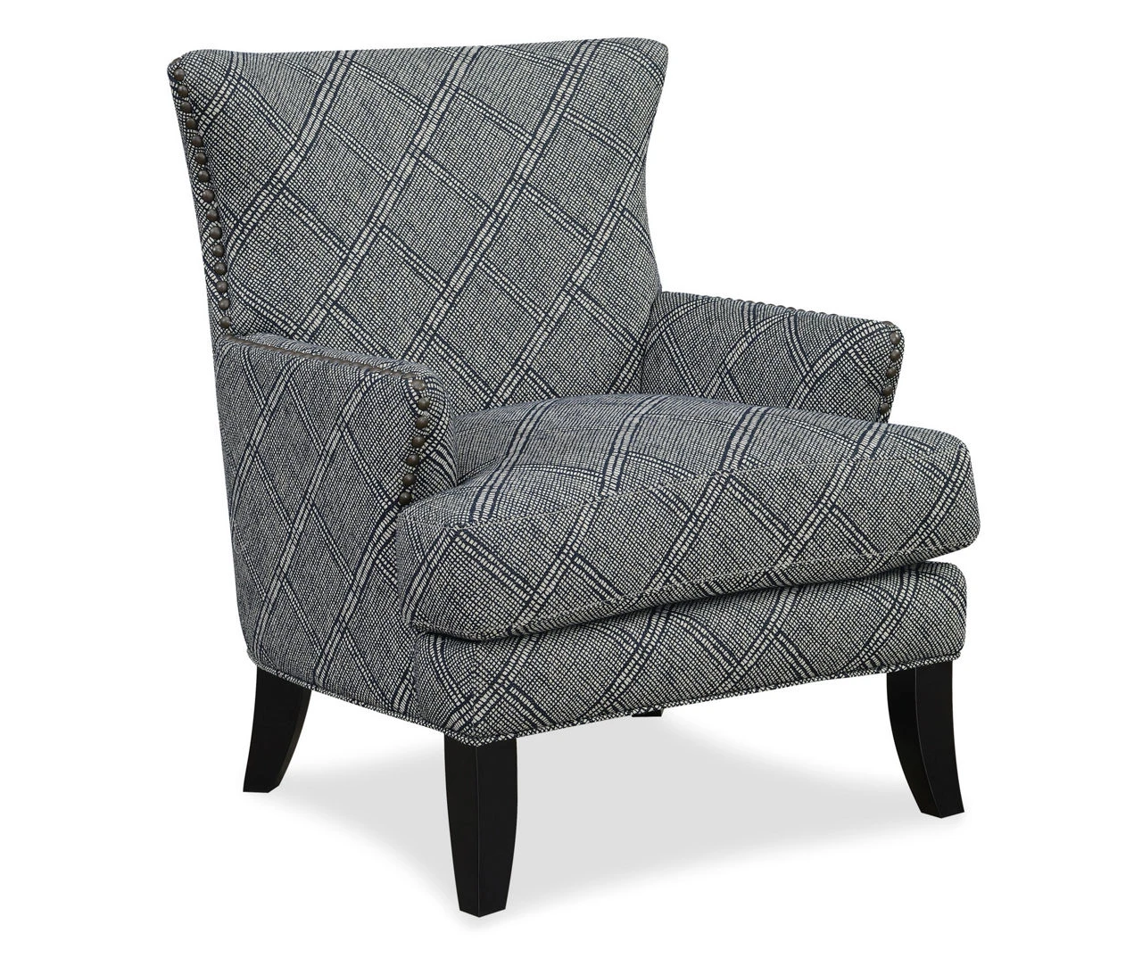 Bossa Gray Print Accent Chair Bossa Gray Print Accent Chair -Home Furniture Store 810519952 2