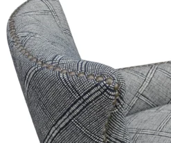 Bossa Gray Print Accent Chair 5 Bossa Gray Print Accent Chair -Home Furniture Store 810519952 3