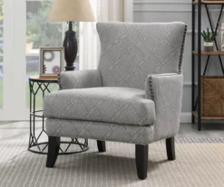 Bossa Beige Print Accent Chair -Home Furniture Store 810519954 7