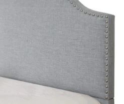 Lombard Light Gray Full Upholstered Bed -Home Furniture Store 810519982 5